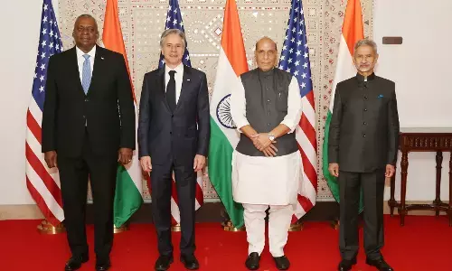 India-US 2+2 Dialogue: एस जयशंकर से मिले अमेरिकी विदेश मंत्री, भारत को मिलेगा अमेरिकी युद्धक ड्रोन एमक्यू-9बी