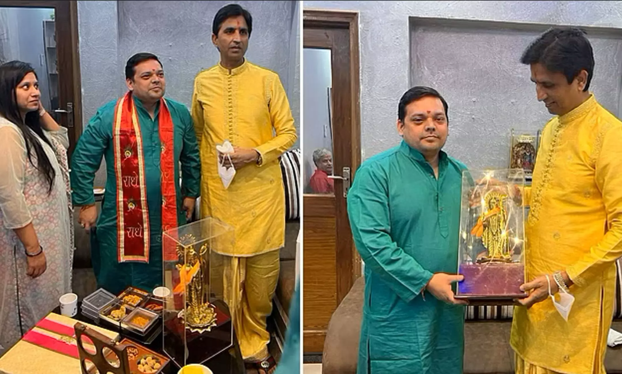 Kumar Vishwas: कुमार विश्वास ने मारपीट मामले में डॉक्टर से घर जाकर की मुलाकात, श्रीराम की मूर्ति भेंटकर दी दिवाली की बधाई Kumar Vishwas: कुमार विश्वास ने मारपीट मामले में डॉक्टर से घर जाकर की मुलाकात, श्रीराम की मूर्ति भेंटकर दी दिवाली की बधाई