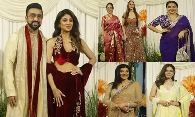 Shilpa Shetty Diwali Party 2023: शिल्पा शेट्टी की दिवाली पार्टी में लगा सितारों का मेला