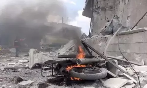 Russian Forces Air Strike: रूसी सेना ने सीरिया के इदलिब में बरसाए बम, 34 लड़ाकों की मौत