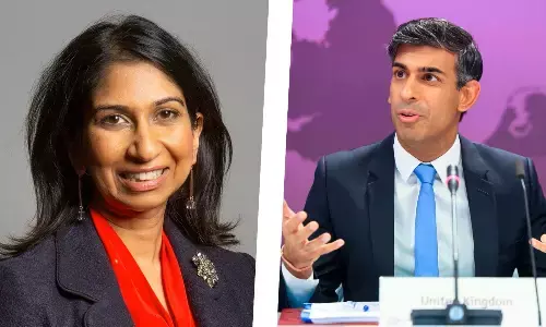 Suella Braverman News: ब्रिटेन की गृह मंत्री बर्खास्त, भारतीय मूल की सुएला ब्रेवरमैन को ऋषि सुनक ने इसलिए हटाया