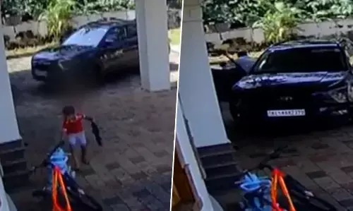 Kerala Accident Video: दादा ने 2 साल के पोते पर चढ़ा दी कार, बच्चे की मौत, दर्दनाक हादसे का वीडियो आया सामने