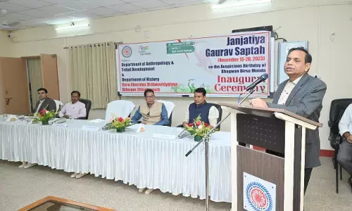 Guru Ghasidas University: भगवान बिरसा मुण्डा का योगदान अविस्मरणीय: कुलपति प्रो.आलोक कुमार चक्रवाल गुरु घासीदास विश्वविद्यालय मे जनजातीय गौरव सप्ताह का शुभारंभ