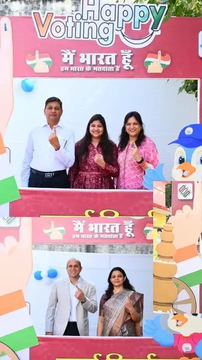 देखिए फोटो- मुख्‍य सचिव और प्रदेश के आला अफसरों ने किया मतदान...