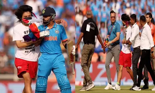 IND vs AUS Final: विराट कोहली को गले लगाने मैदान में कूद गया फिलिस्तीनी समर्थक, जाने फिर क्या हुआ...