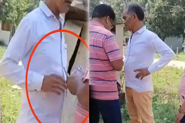 CG Gaurela-Pendra-Marwahi: रिश्वतखोर पटवारी का वीडियो वायरल, काम कराने के एवज में रुपये लेते कैमरे में कैद...