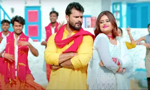 Khesari Lal Yadav Bhojpuri Gana Aarti Kare Chala: खेसारी लाल यादव ने नवरात्रि के मौके पर रिलीज किया भक्ति सॉन्ग आरती करे चला