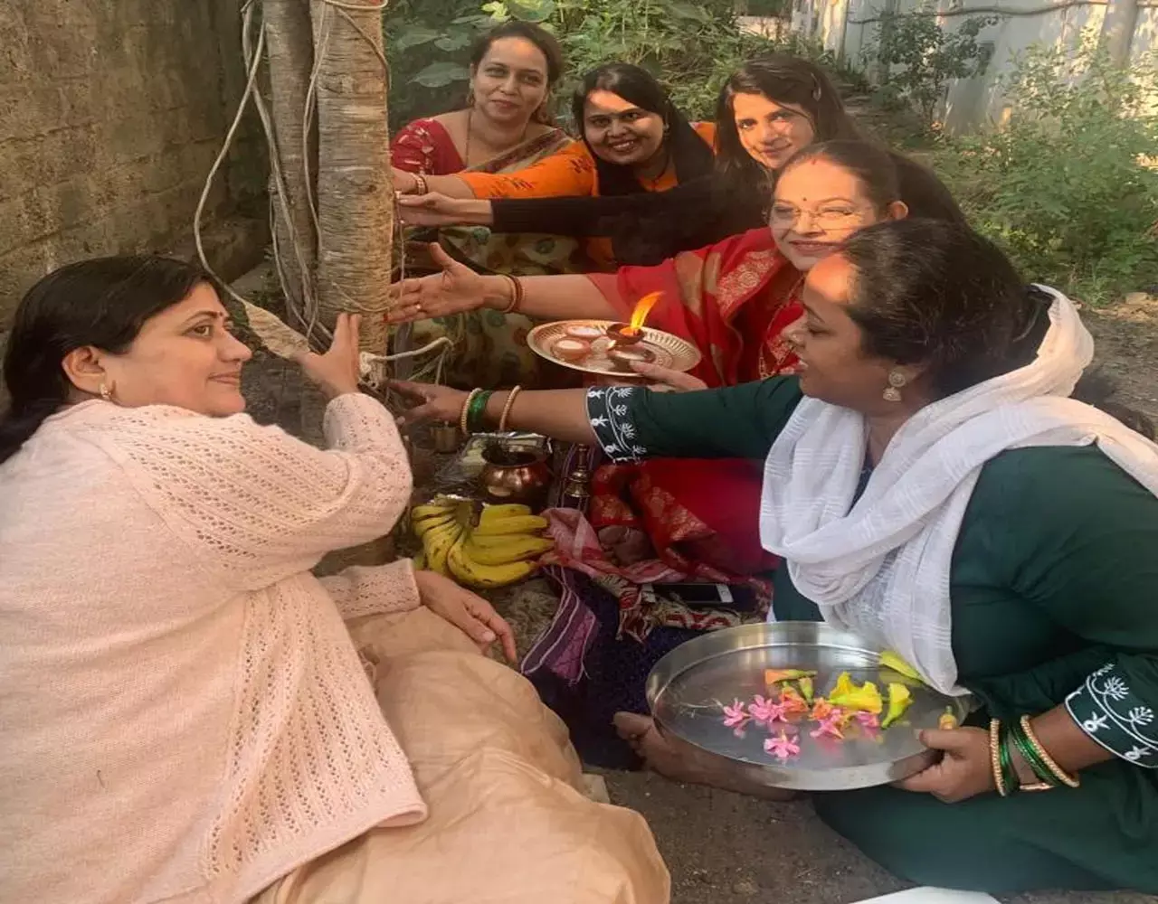 पं. हरिशंकर शुक्ला कॉलेज में आंवला नवमी का आयोजन..