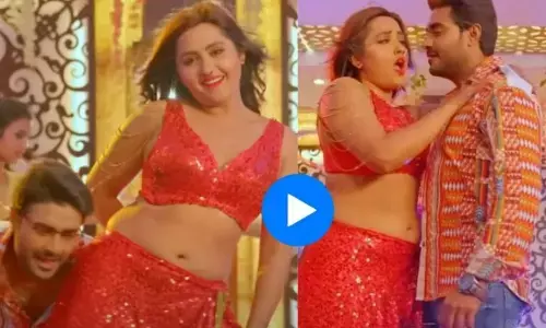 Bhojpuri Gana: हॉट अंदाज में काजल राघवानी ने लूट लिया दिल, हॉट भोजपुरी गाना देख फैंस के उड़ गए होश