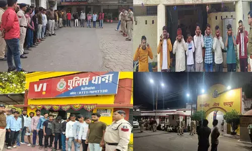 रायपुर पुलिस की अपराधियों के खिलाफ विशेष अभियान, 247 बदमाशों को भेजा गया जेल....