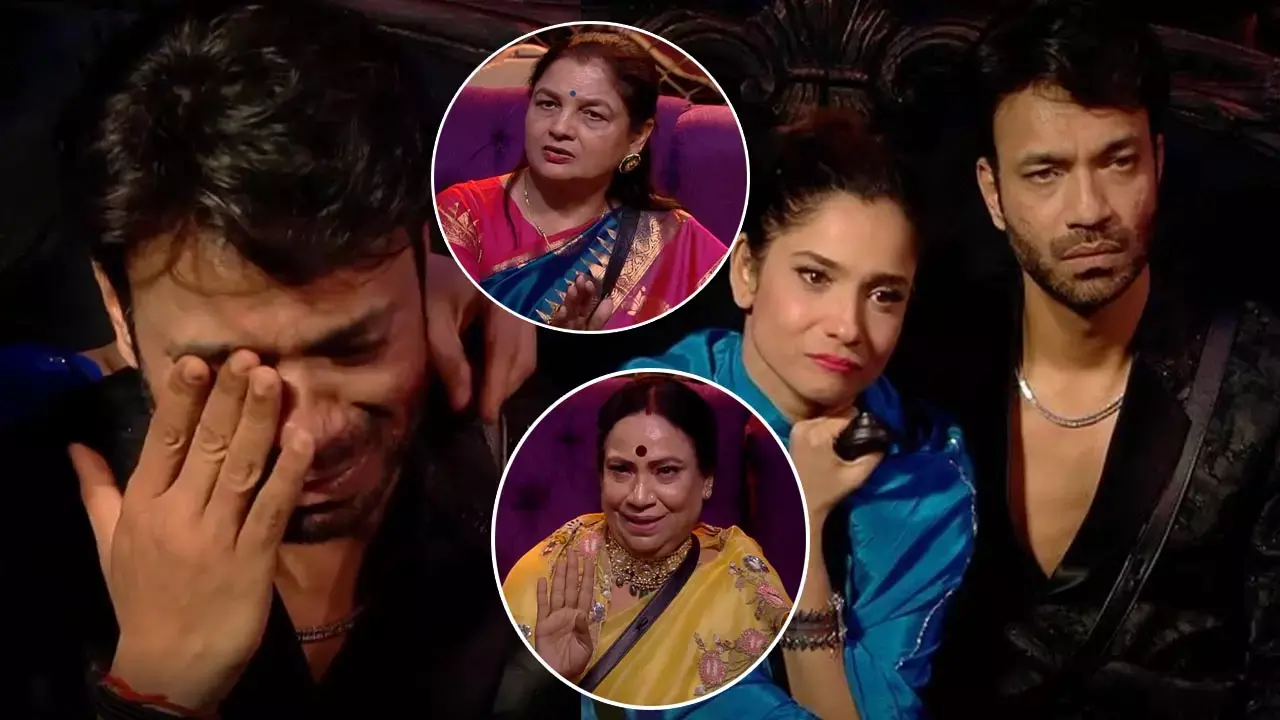 Bigg Boss 17 Video: मां रंजना के सामने आते ही रो पड़े विक्की, आखिर बिग बॉस के शो में क्या हुआ ऐसा, बोले-कितनी गंदी लड़ाई...