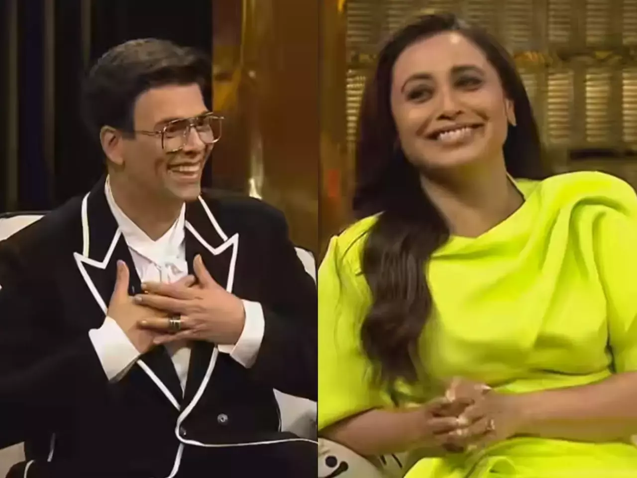 Koffee With Karan 8: रानी मुखर्जी ने करण जौहर को याद दिलायी पुरानी बातें, कहा- मेरे हाथ से खाना छीना था