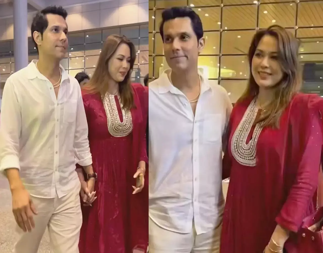 Randeep-Lin Wedding: नई नवेली दुल्हनिया संग मुंबई लौटें एक्टर रणदीप हुड्डा, एक-दूसरे का हाथ थामे एयरपोर्ट पर हुए स्पॉट, देखिए वीडियो...