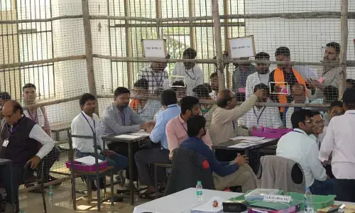 Chhattisgarh Election Results Live 2023: रायपुर में मतगणना की तस्‍वीरें