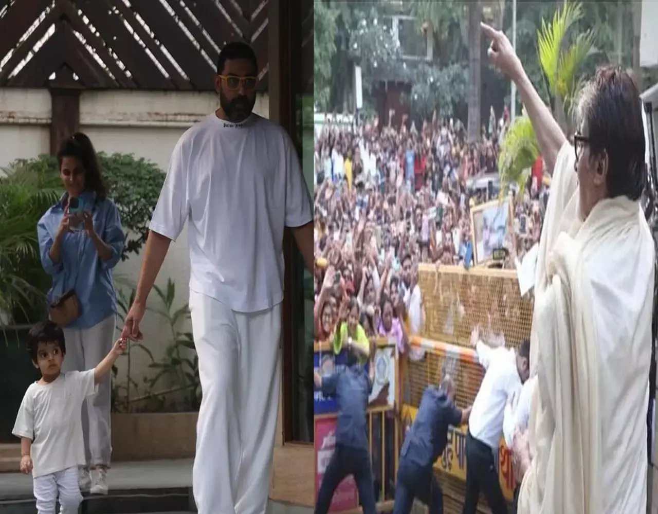 Amitabh Bachchan: अमिताभ बच्चन ने दिखाई अपने नाती की झलक, पोस्ट शेयर किए दिल छू लेने वाले शब्द...