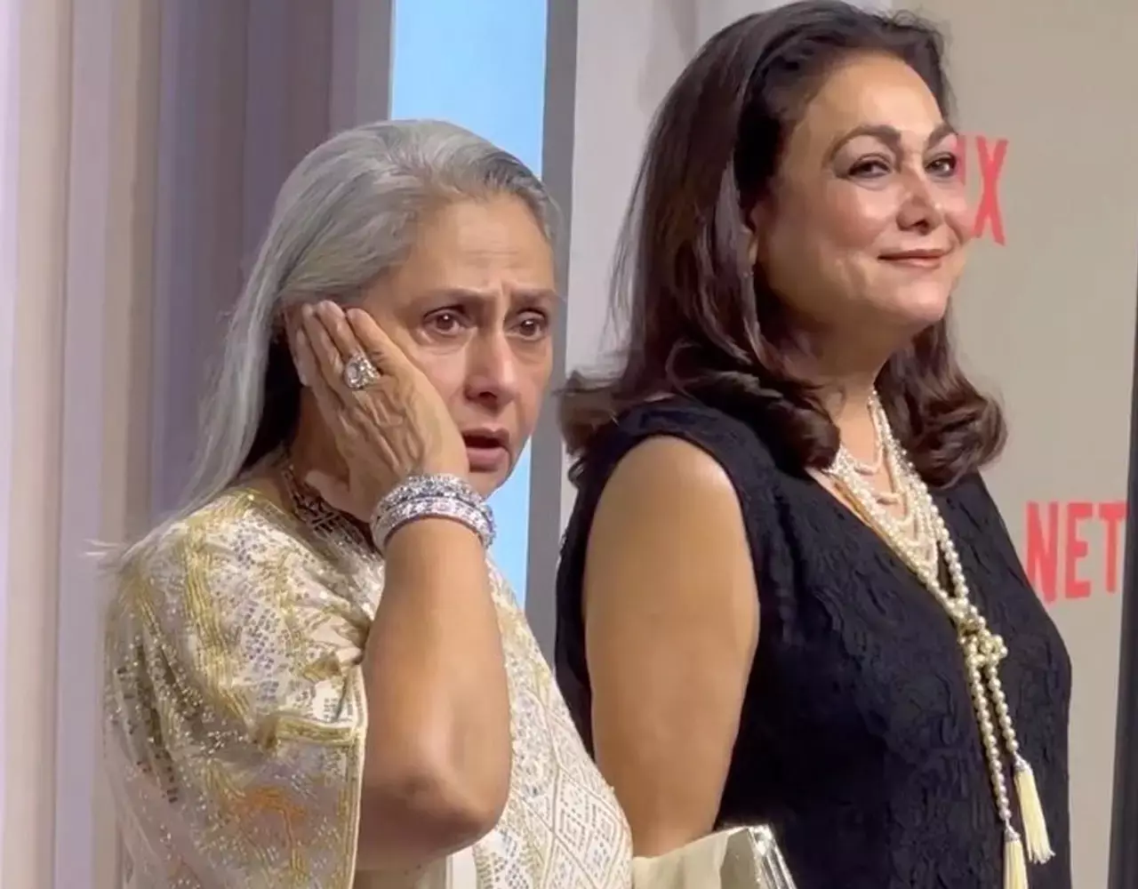 Jaya Bachchan news: फिर पैपराजी पर भड़कीं जया बच्चन, कान पर हाथ रख कहा ये...