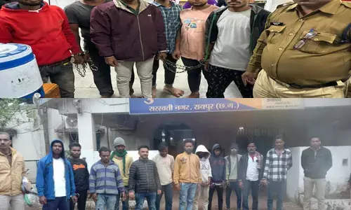 Raipur News: आरोपियों के खिलाफ लगातार कार्रवाई, 2 दिनों में 352 आरोपियों को भेजा गया जेल...