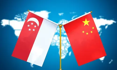 China and Singapore trade agreement: चीन और सिंगापुर ने मुक्त व्यापार समझौते के उन्नयन दस्तावेज पर हस्ताक्षर किये