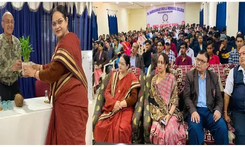 Pt. Harishankar Shukla Memorial College: पं. हरिशंकर शुक्ल स्मृति महाविद्यालय में संप्रेषण कला में अतिथि व्याख्यान...