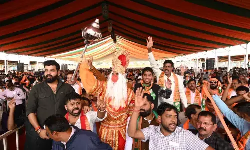 Swearing in of CG CM Vishnu: शपथ ग्रहण समारोह में गजब का माहौल: देखें कार्यक्रम स्‍थल पर लोगों के उत्‍साह की फोटो