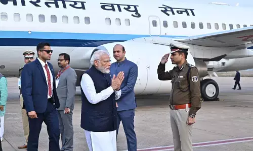 Swearing in of CG CM Vishnu: रायपुर एयरपोर्ट पर प्रधानमंत्री नरेंद्र मोदी के स्‍वागत की देखें तस्‍वीरें