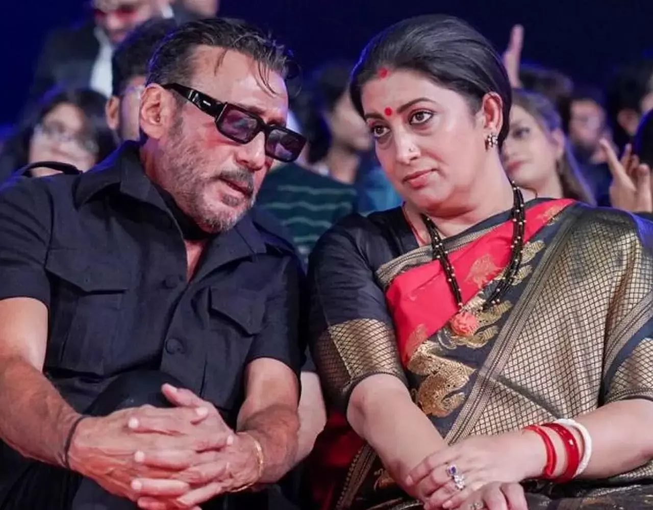 Jackie Shroff-Smriti Irani: जैकी श्रॉफ ने स्मृति ईरानी को वजन घटाने की दी टिप्स? फोटो शेयर कर केंद्रीय मंत्री ने लिखी ये बात, जानिए...