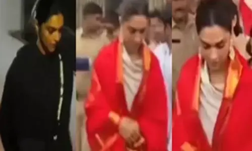 Entartainment News: दीपिका पादुकोण ने परिवार के साथ तिरुमाला वेंकटेश्वर मंदिर में लिया आशीर्वाद