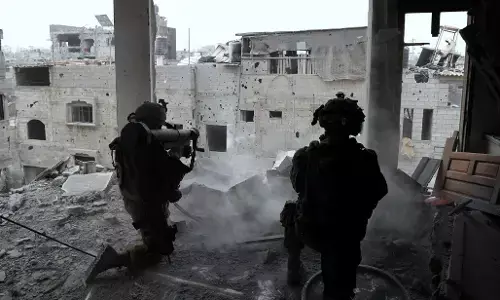 Israel Hamas War: इजरायली सेना ने गाजा में बंधक बनाए गए दौ सैनिकों के शव किए बरामद