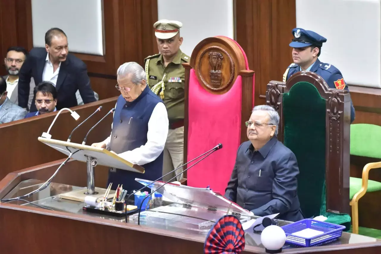 CG Governors Speech: राज्‍यपाल का अभिषाण: जानिए... PSC घोटलाें की जांच सहित चुनावी वादों को पूरा करने को लेकर राज्‍यपाल ने क्‍या कहा