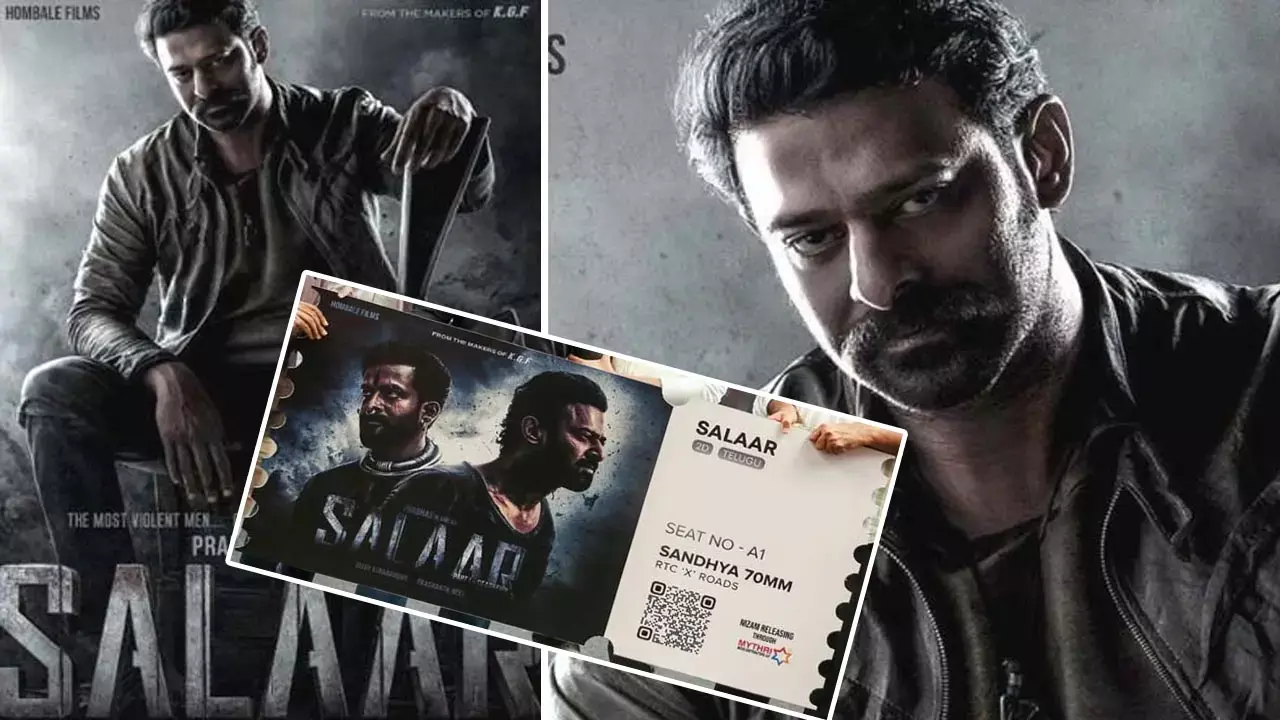Salaar News: तेलंगाना में प्रभास की फिल्म  सालार: पार्ट वन-सीज़फायर के शो रात 1 बजे और सुबह 4 बजे भी,बस टिकट होगी इतनी महंगी...