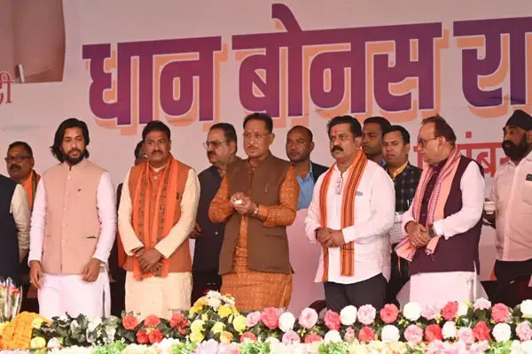 CG-1 लाख पदों पर होगी भर्ती, CM विष्णु देव साय बोले-31 सौ रुपए में धान खरीदेंगे, महिलाओं के खाते में 12 हजार...
