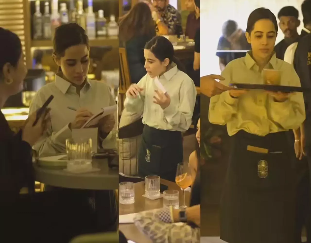 Urfi Javed Waitress Video: OMG वेटर बनीं उर्फी जावेद, लोगों को खाना परोसाते VIDEO आया सामने, जानिए क्यों हुई ऐसी हालत...