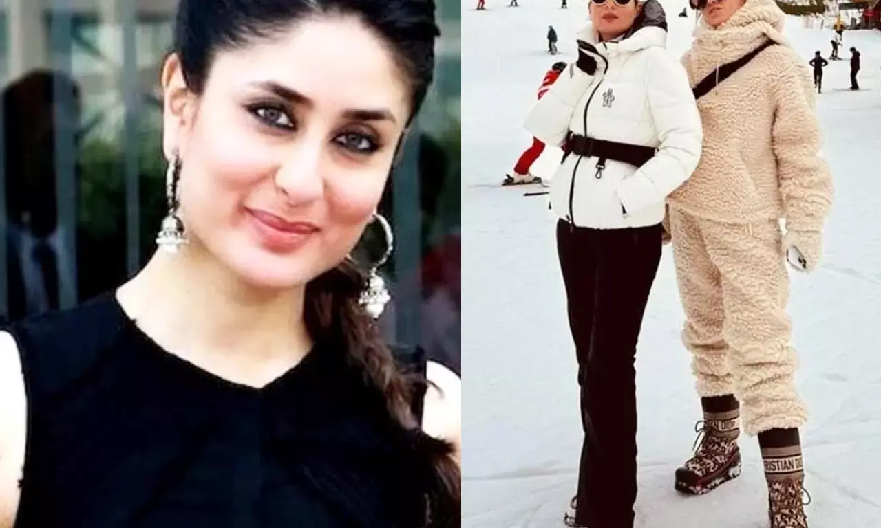 Kareena Kapoor Khan News: बर्फ से ढकी वादियों के बीच करीना का किलर लुक, फोटोज शेयर कर फैंस को दिखाई झलक...