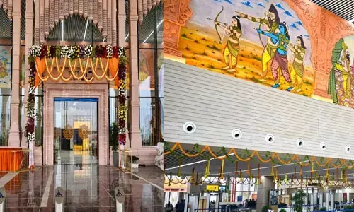 Ayodhya News: अयोध्या में इंटरनेशनल एयरपोर्ट का पीएम ने किया उद्घाटन, महर्षि वाल्मीकि के नाम पर हुआ नामकरण, यात्रियों ने लगाए जय श्री राम के नारे, पढ़ा हनुमान चालीसा, देखिये विडियो...