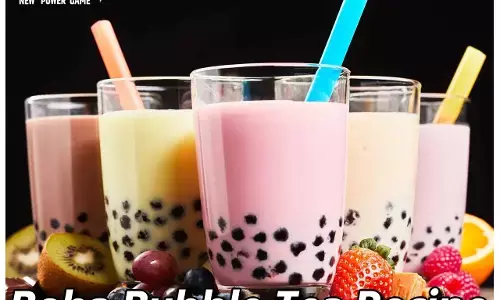 Boba Bubble Tea Recipe : नए साल का स्वागत कीजिए नए स्टाइल की चाय  बोबा बबल टी से, ये है यूथ की न्यू फेवरेट...