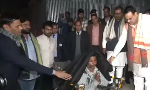 Rajasthan News: नए साल पर CM भजनलाल शर्मा पहुंचे रैन बसेरा, जरुरतमंदों को बांटे कम्बल