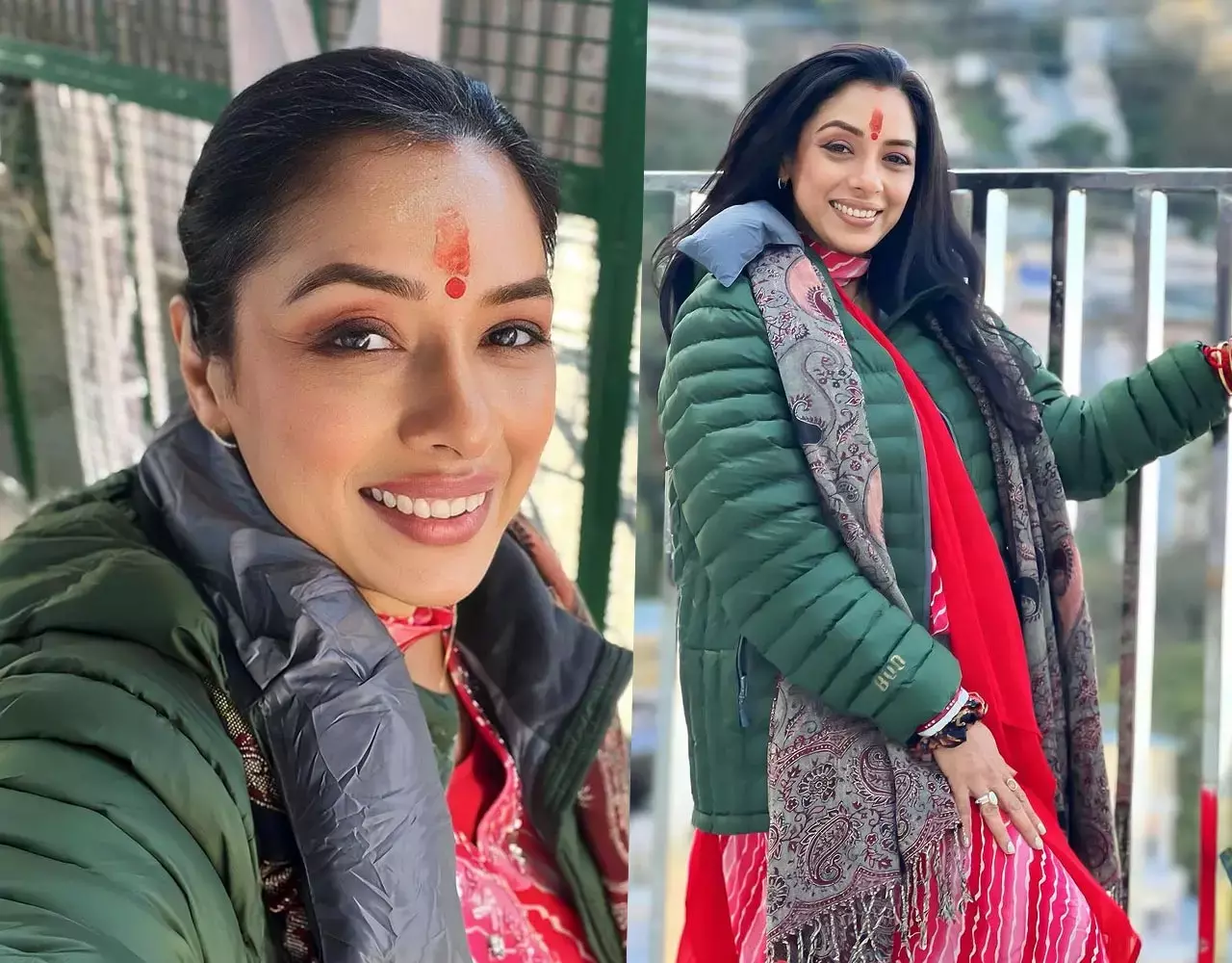 Rupali Ganguly Photos: अनुपमा फेम की रुपाली ने मां वैष्णो देवी के किए दर्शन, लिया माता का आशीर्वाद, तस्वीरें देख फैंस बोले- जय....