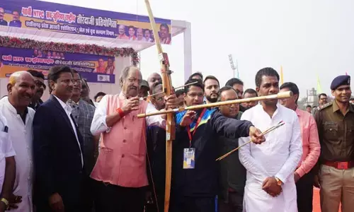 छत्तीसगढ़ में खिलाड़ियों को मिलेगी हर संभव मदद, मंत्री बृजमोहन अग्रवाल ने राष्ट्रीय सब जूनियर तीरंदाजी प्रतियोगिता का किया शुभारंभ