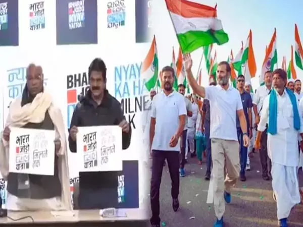 न्याय का हक मिलने तक... नारे के साथ भारत जोड़ो न्याय यात्रा का लोगो लॉन्च, राहुल गांधी ने शेयर किया वीडियो....