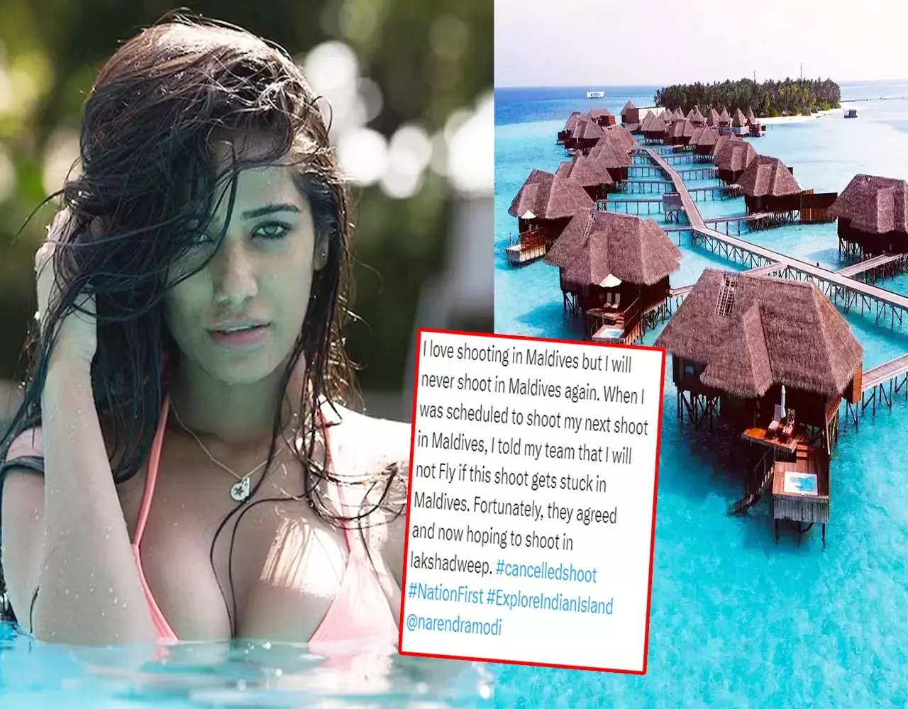 Poonam Pandey News: पूनम पांडे ने मालदीव शूटिंग क्यों की रद्द, बिकीनी फोटो पोस्ट कर, PM मोदी को टैग करते हुए खाई ये कसम?...