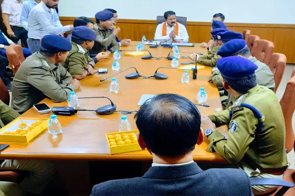 Deputy CM Vijay Sharma: वेतन, प्रमोशन और जमीन मांगने गए एडिशनल एसपी, डीएसपी  को डिप्टी सीएम विजय शर्मा ने जमकर सुना दिया | Deputy CM Vijay Sharma:  Additional SP went to ask
