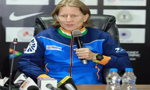 Jharkhand  Hockey News : अतीत को भूलकर वर्तमान पर कड़ी मेहनत करे भारतीय हॉकी टीम: शोपमैन