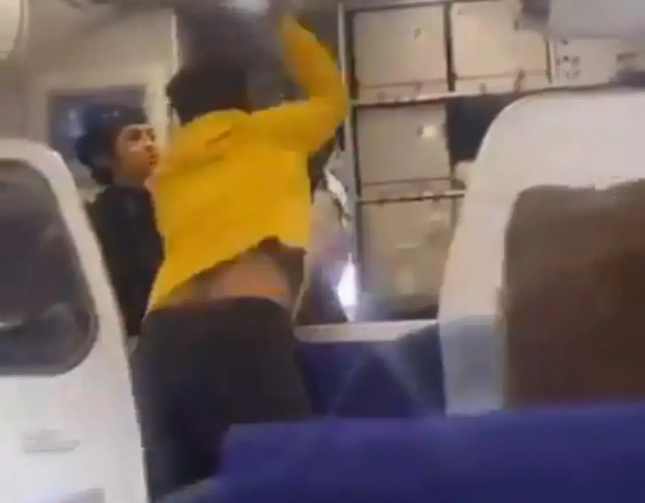 Indigo Flight Video: उड़ान में हुई देरी तो भड़क उठा यात्री, इंडिगो पायलट की जमकर कर दी पिटाई, वीडियो वायरल...