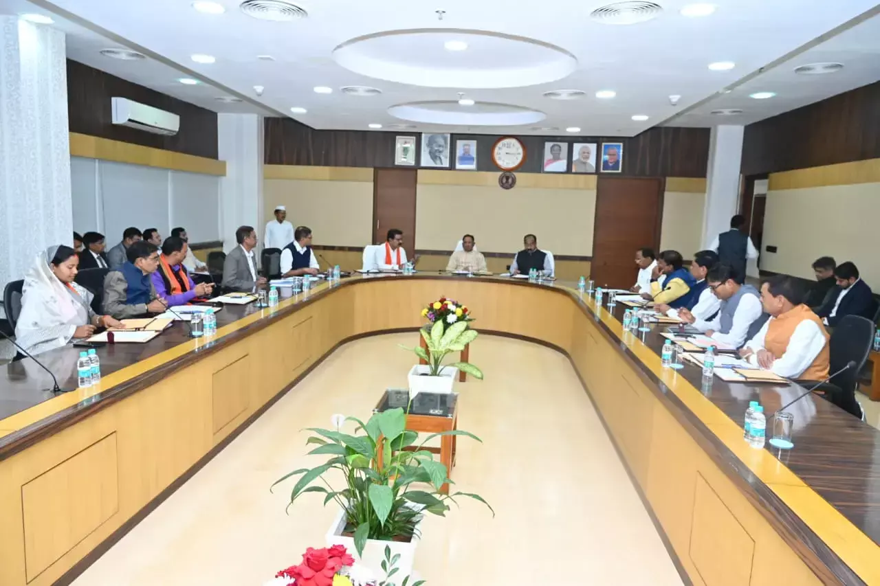 Vishnudeo Sai Cabinet: कल फिर होगी विष्‍णुदेव साय कैबिनेट की बैठक: पखवाड़ेभर में तीसरी बैठक, इन विषयों पर हो सकती है चर्चा