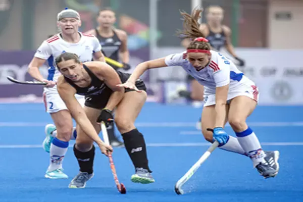 Jharkhand Hockey News :आखिरी क्षणों के गोलों की मदद से न्यूजीलैंड ने चेक गणराज्य को हराया