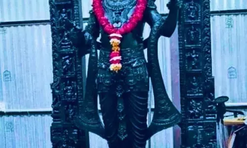 Ram Mandir: देखें रामलला की नई तस्‍वीर: अयोध्‍या में स्‍थापित किए जाने वाली रामलला की मूर्ति की नई फोटो आई सामने