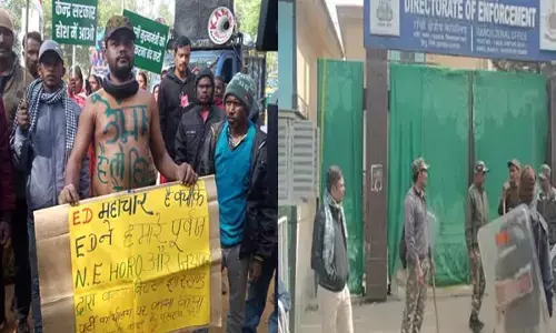 Jharkhand News: ईडी के खिलाफ आदिवासी संगठन का विरोध प्रदर्शन, CM हेमंत सोरेन को मिले ED के समन से नाराज