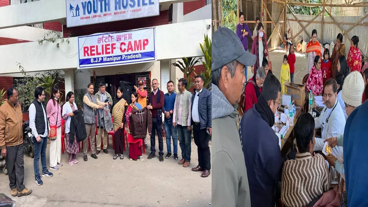 छत्‍तीसगढ़ के डॉक्‍टर ऑन स्‍ट्रीट की टीम ने मणिपुर के हिंसा प्रभावितों के जख्‍मों पर लगाया मरहम...