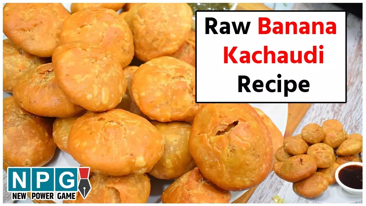 Raw Banana Kachaudi Recipe: कच्चे केले से बनाइए एकदम खस्ता- ज़ायकेदार कचौड़ी, एयर फ्रायर में बनाएंगे तो तो तैयार हो जाएगी शानदार हेल्दी डिश..