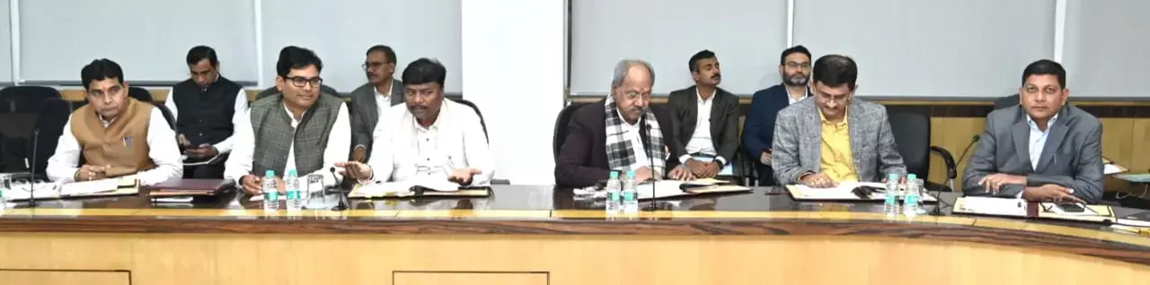 Vishnudeo Sai Cabinet: कैबिनेट की बैठक: देखें फोटो- मुख्‍यमंत्री विष्‍णुदेव साय की अध्‍यक्षता में मंत्रालय में चल रही है कैबिनेट की बैठक